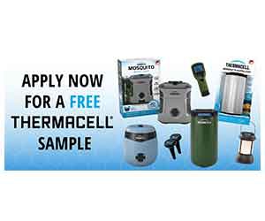 Free Sample Of One Of Thermacell Mosquito Repellent Solutions