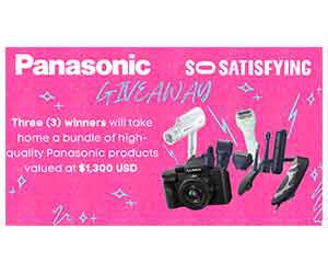 Panasonic x SoSatisfying Ultimate SXSW Giveaway