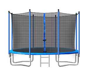 SEGMART 10ft Blue Trampoline for Kids with Enclosure Net at Walmart Only $$209.99 (reg $499.99)