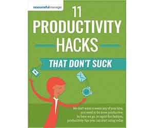 Free eGuide: ”11 Productivity Hacks That Don't Suck”