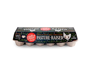 Free carton of Vital Farms Pasture-Raised Eggs