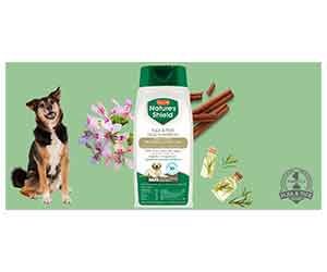 Free Hartz Nature's Shield Flea & Tick Dog Shampoo
