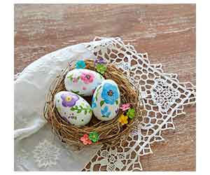 Free Painted Flower Eggs Craft Event At Michaels