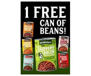 Free Beans Can From Serious Bean Co