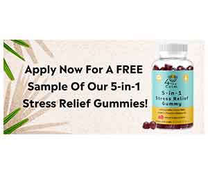 Free Sample Of 4TheCalm 5-in-1 Stress Relief Gummies