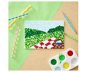 Free Pointillism Picnic Painting Craft Event At Michaels