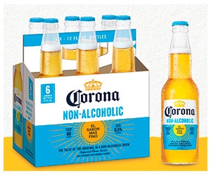 Free Corona Non-Alcoholic Drinks, Bottle Opener, x6 Koozies, And x6 Pairs Of Sunglasses