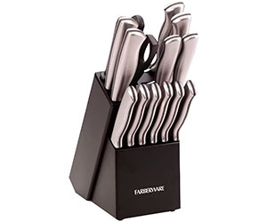 Farberware® 15-Piece Stainless Steel Knife Set at JCPenne Only $62.99 with code30BUNNY (reg $120)