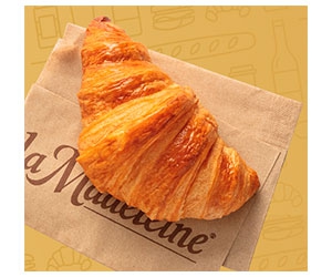 Free Lemon Madeleine Or Butter Croissant + Birthday Treat