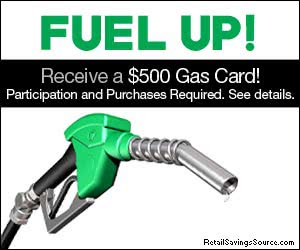 Free $500 Gas Gift Card