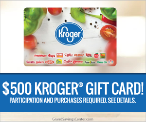 Free $500 Kroger Gift Card