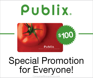 Free $100 Publix Gift Card