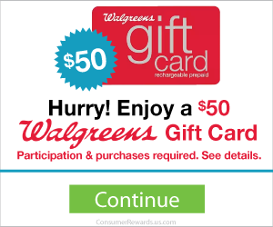 Free $50 Walgreens Gift Card
