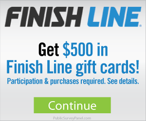 Free $500 In Finish Line Gift Cards