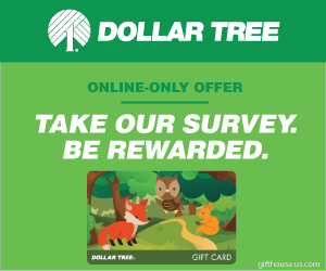 Free $100 Dollar Tree Gift Card