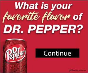 What's your favorite flavor of Dr. Pepper?