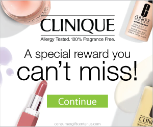 Free $100 Clinique Gift Card