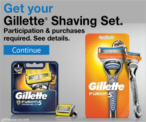 Free Gillette Shaving Kit