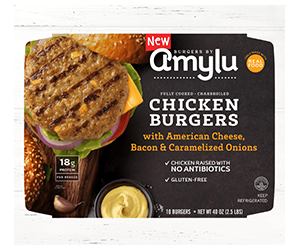Free Amylu Charbroiled Chicken Burgers Sample Pack