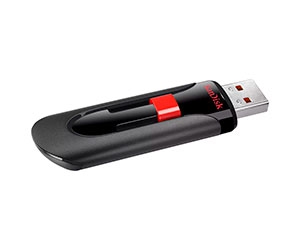 SanDisk Cruzer Glide Flash Drive 64GB USB 2.0 at Target Only $8.99 (reg $13.99)