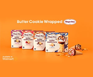 Free Häagen-Dazs Butter Cookie Cones x4 Packs