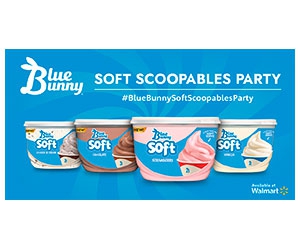 Free x4 Blue Bunny Soft Scoopables + Coupons