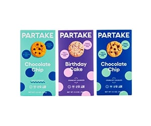 Free box of Partake Cookies