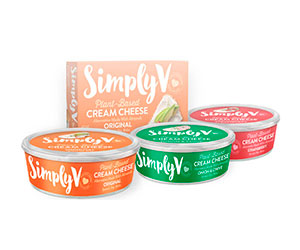 Free SimplyV Plant-Based Cream Cheese Sample