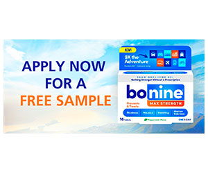 Free Sample Of Bonine Max Strength Motion Sickness Tablets