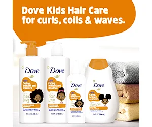 Free Dove Kids Care Hair Products