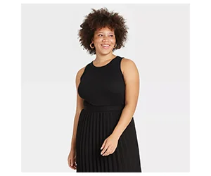 Women's Ribbed Tank Top - A New Day™ at Target Only $5.60 (reg $8)