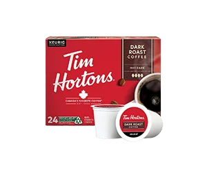 Free Tim Hortons Dark Roast K-Cup Coffee Pods Sample