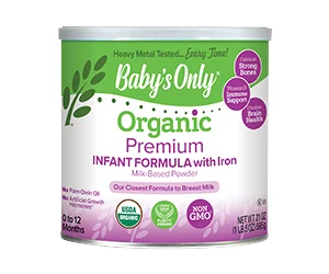 Free Nature's One Baby's Only Organic Infant Formula Sample