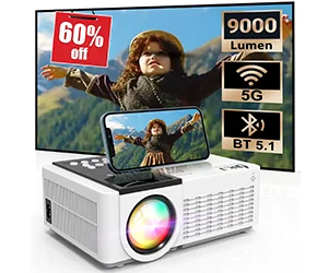 Portable 5G WiFi Projector at Walmart Only $64.99 (reg $169.99)