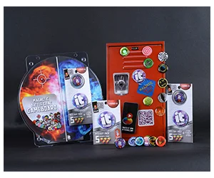 Free Magnetic Battle Coinz Gameboard & Mystery Packs of 5 itCoinz & Spinner From itCoinz