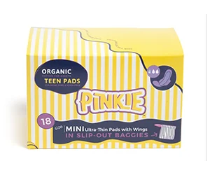 Free Pinkie Organic Period Pads After Rebate