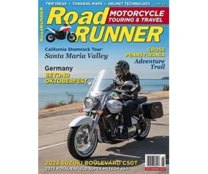 Free Road Runner Motorcycle Touring & Travel Magazine 1-Year Subscription
