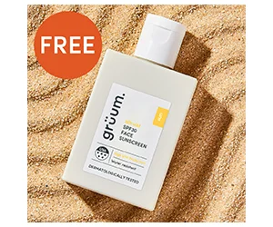 Free Gruum SPF 30 Sunscreen