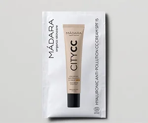 Free Hyaluronic Anti-Pollution CC Cream SPF15 Sample From Madara