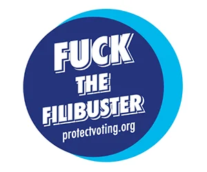Free F*uck The Filibuster Sticker