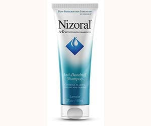 Free Nizoral A-D Anti-Dandruff Shampoo Sample