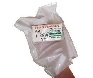 Free Flush Doggy Dog Poop Bags Samples