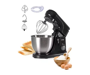 Commercial Chef Electric Stand Mixer 4.7 Quart 7 Speed Settings at JCPenne Only $107.99 (reg $240)