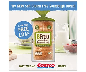 Free BFree Gluten Free White Sourdough Bread After Rebate