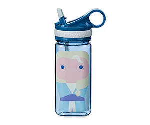 16oz Elsa Unified Characters Water Bottle with Built-in Straw Frozen - Disney at Target Only $6.49  (reg $12.99)