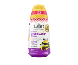 Free Zarbee’s Cough and Immunity Syrups