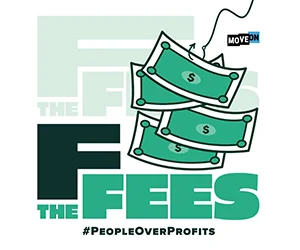 Free ”F the Fees” Sticker