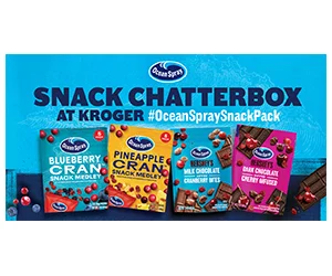 Free Ocean Spray Snack Medley and Hershey’s Milk Chocolate Dipped Cranberry Bites
