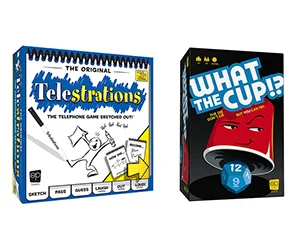 Free copy of Telestrations and What the Cup Game