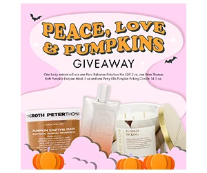Win Paco Rabanne Fragrance, Pumpkin Enzyme Mask, And Pumpkin Candle